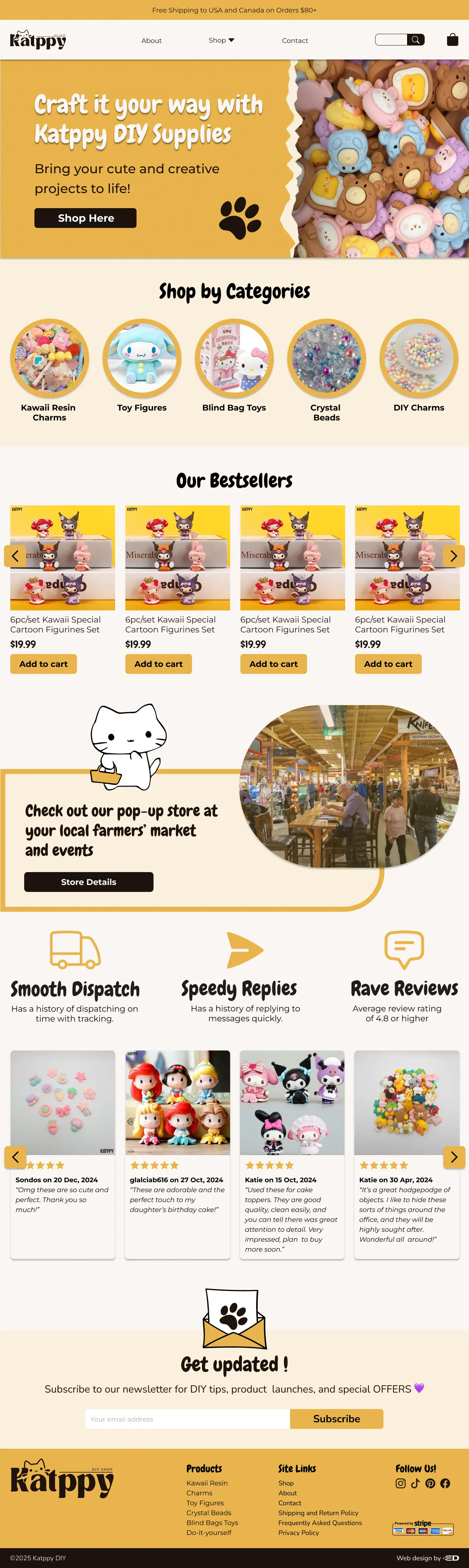 Katppy WordPress website.